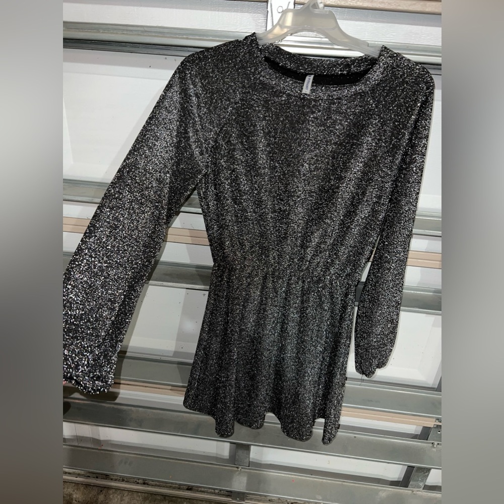 Sparkly silver dress size small